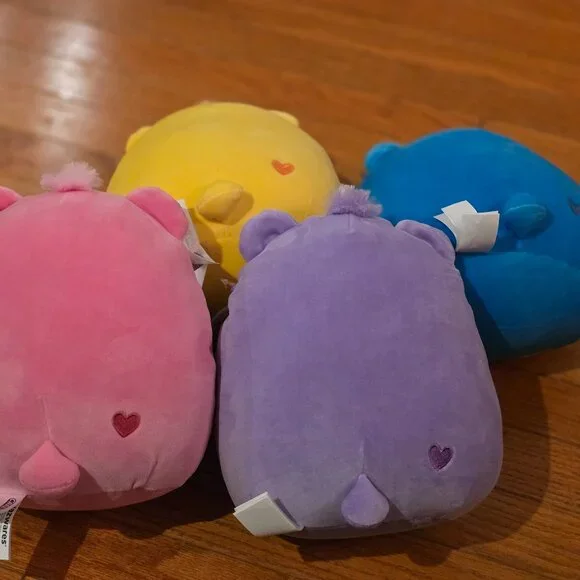 Care Bears Squishmallow - Share Bear, Cheer Bear, Grumpy Bear, and Funshine Bear - Picture 2 of 16